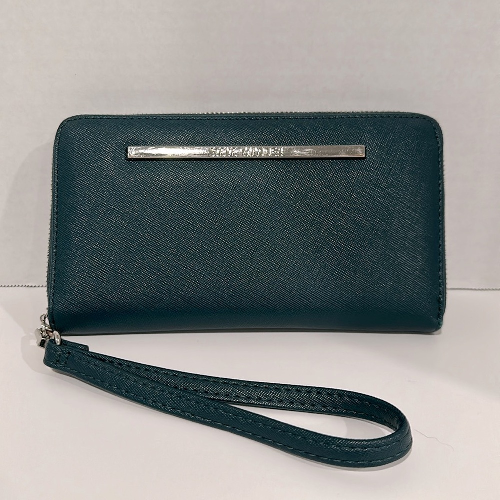 Steve Madden Large Wallet - Dark Green